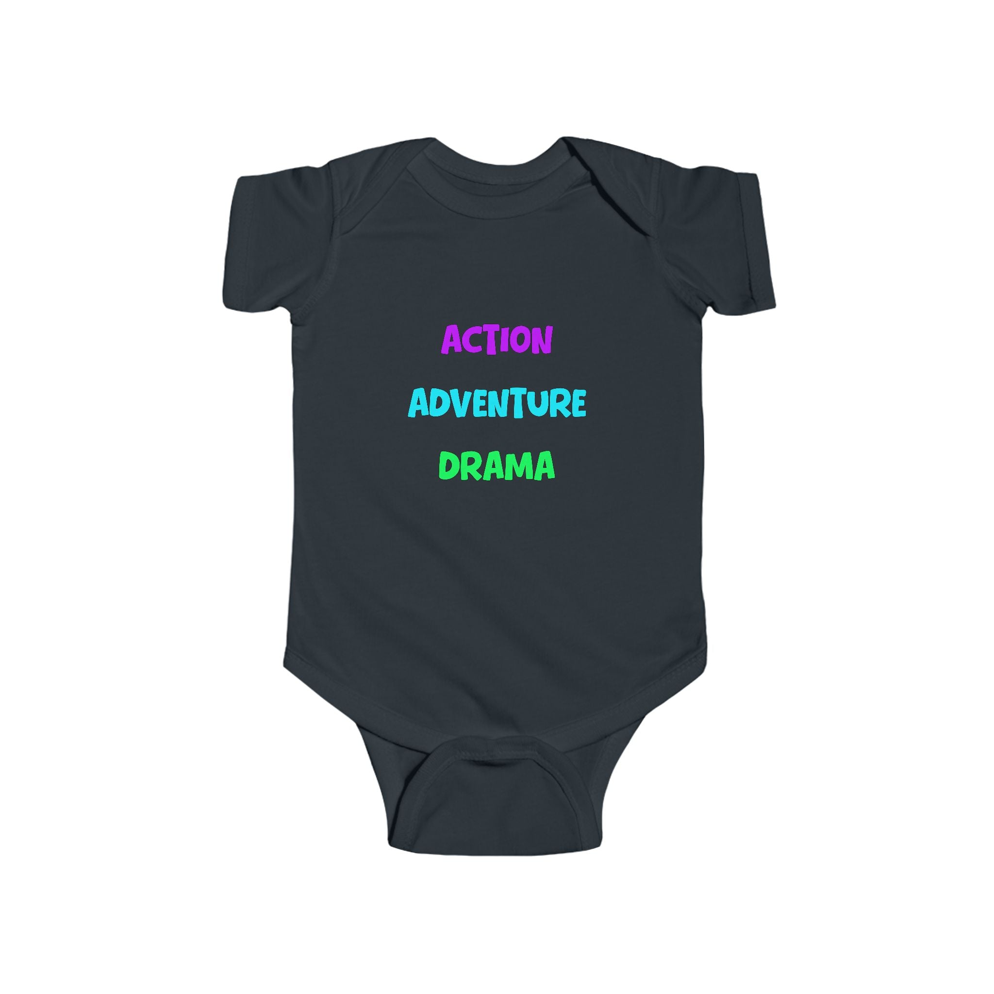 Action Adventure Drama Baby Bodysuit – Soft & Cute Infant Outfit