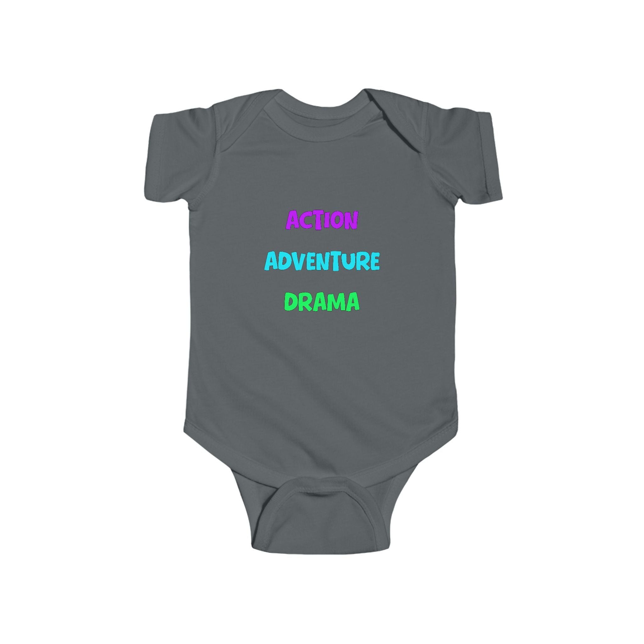 Action Adventure Drama Baby Bodysuit – Soft & Cute Infant Outfit