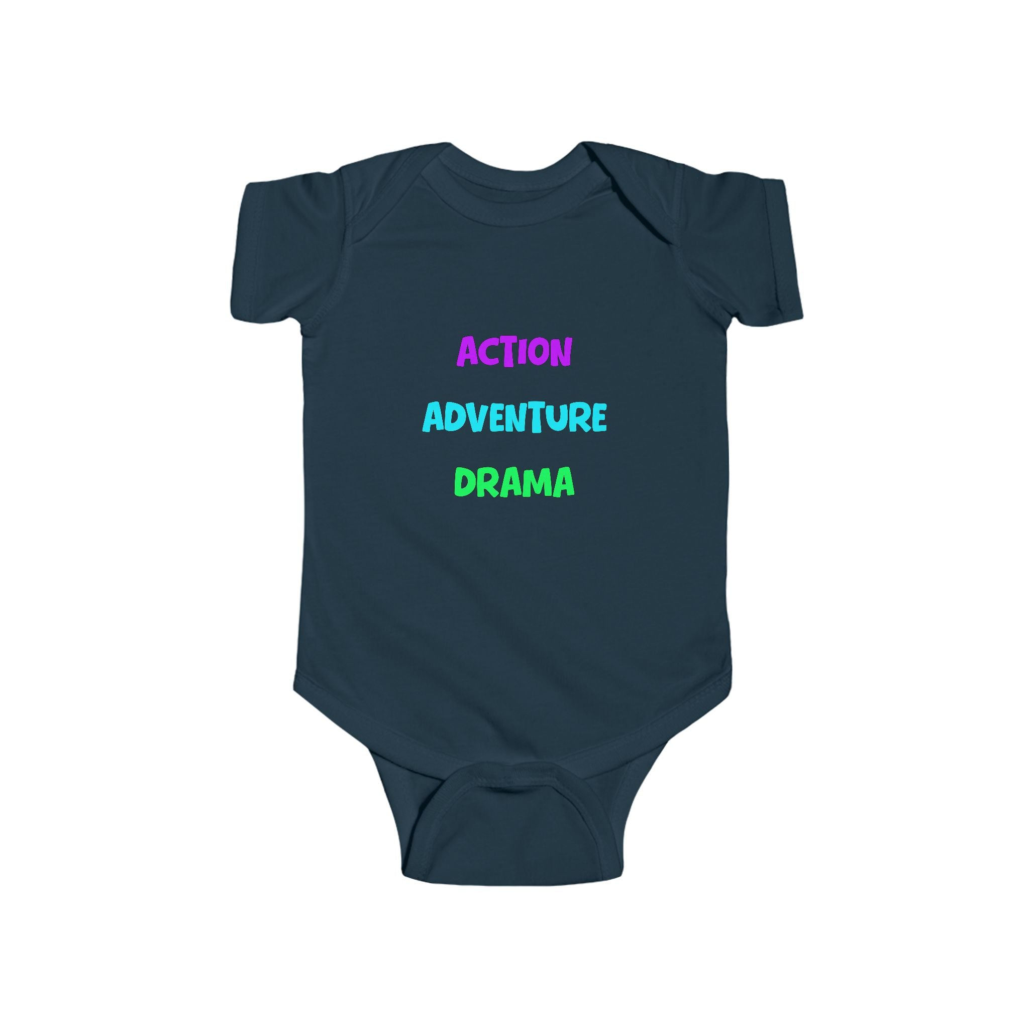 Action Adventure Drama Baby Bodysuit – Soft & Cute Infant Outfit