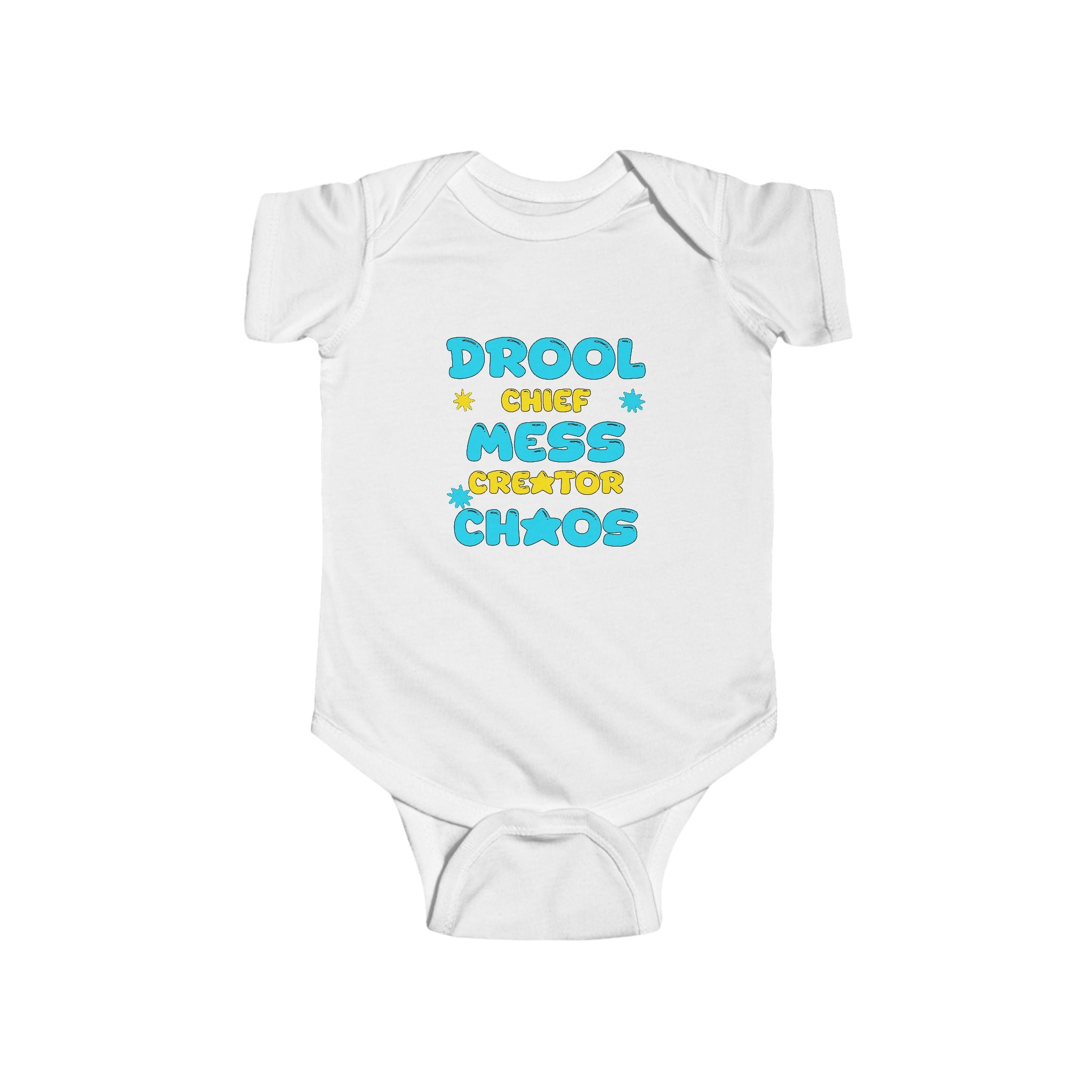 Chief Mess Creator Baby Bodysuit - Soft & Cute baby outfit.