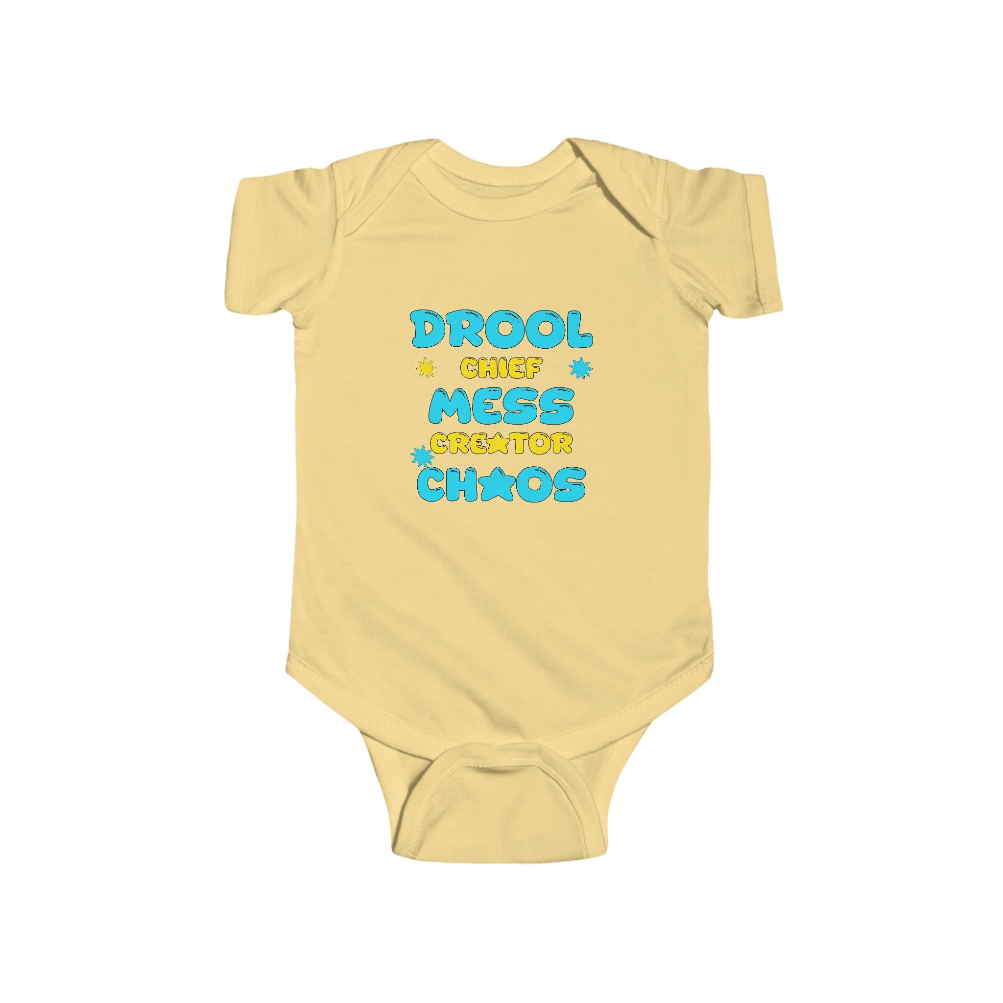 Chief Mess Creator Baby Bodysuit - Soft & Cute baby outfit.