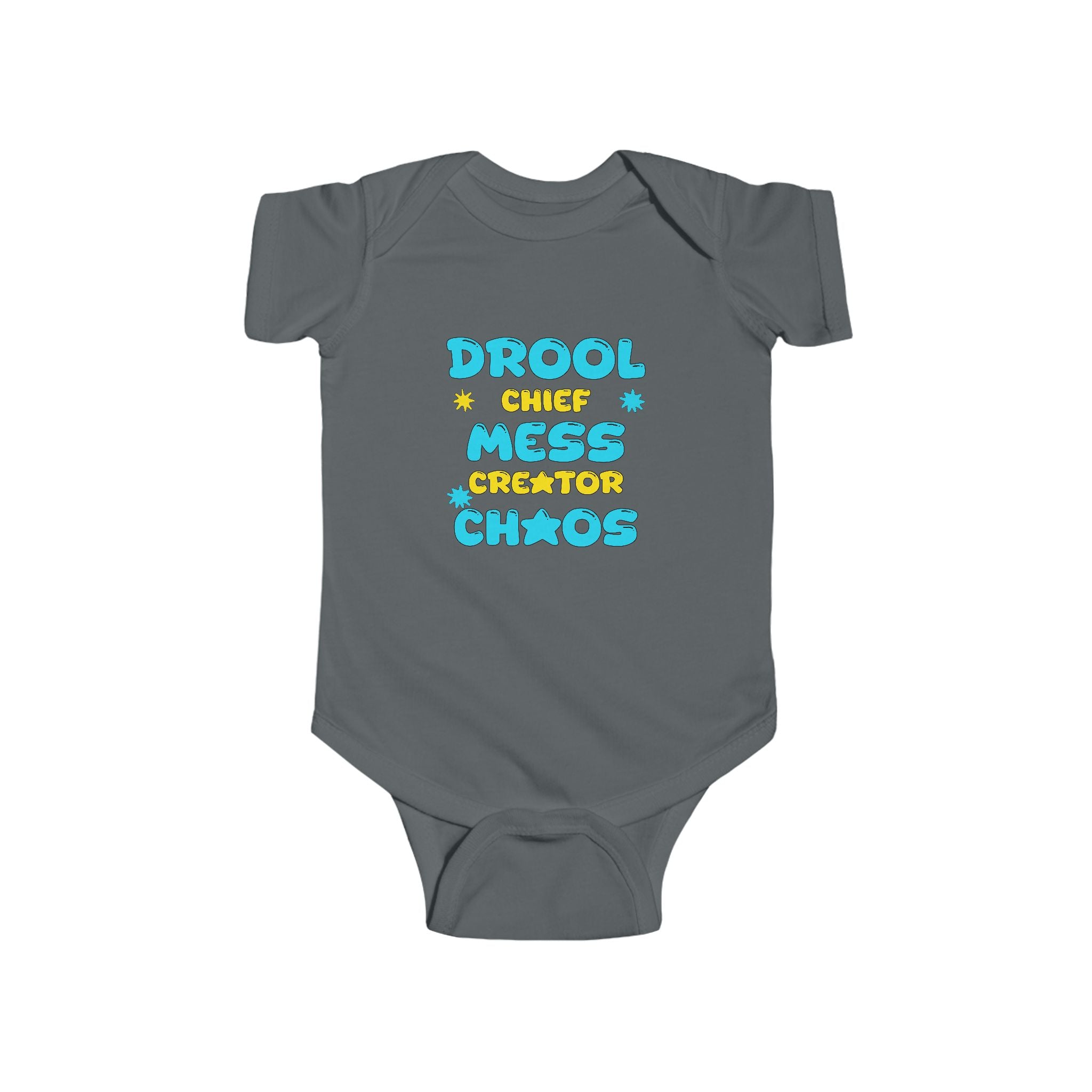 Chief Mess Creator Baby Bodysuit - Soft & Cute baby outfit.