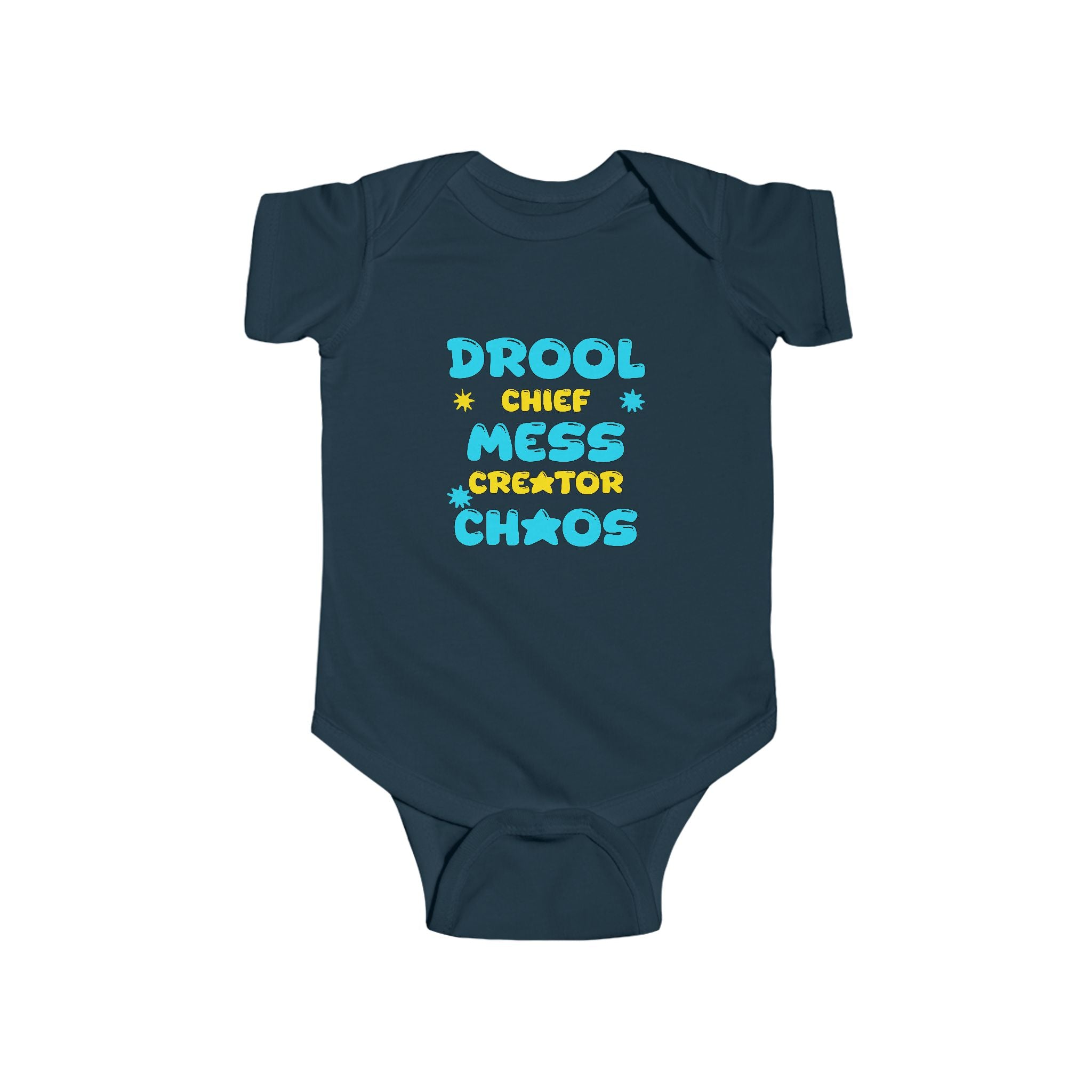 Chief Mess Creator Baby Bodysuit - Soft & Cute baby outfit.