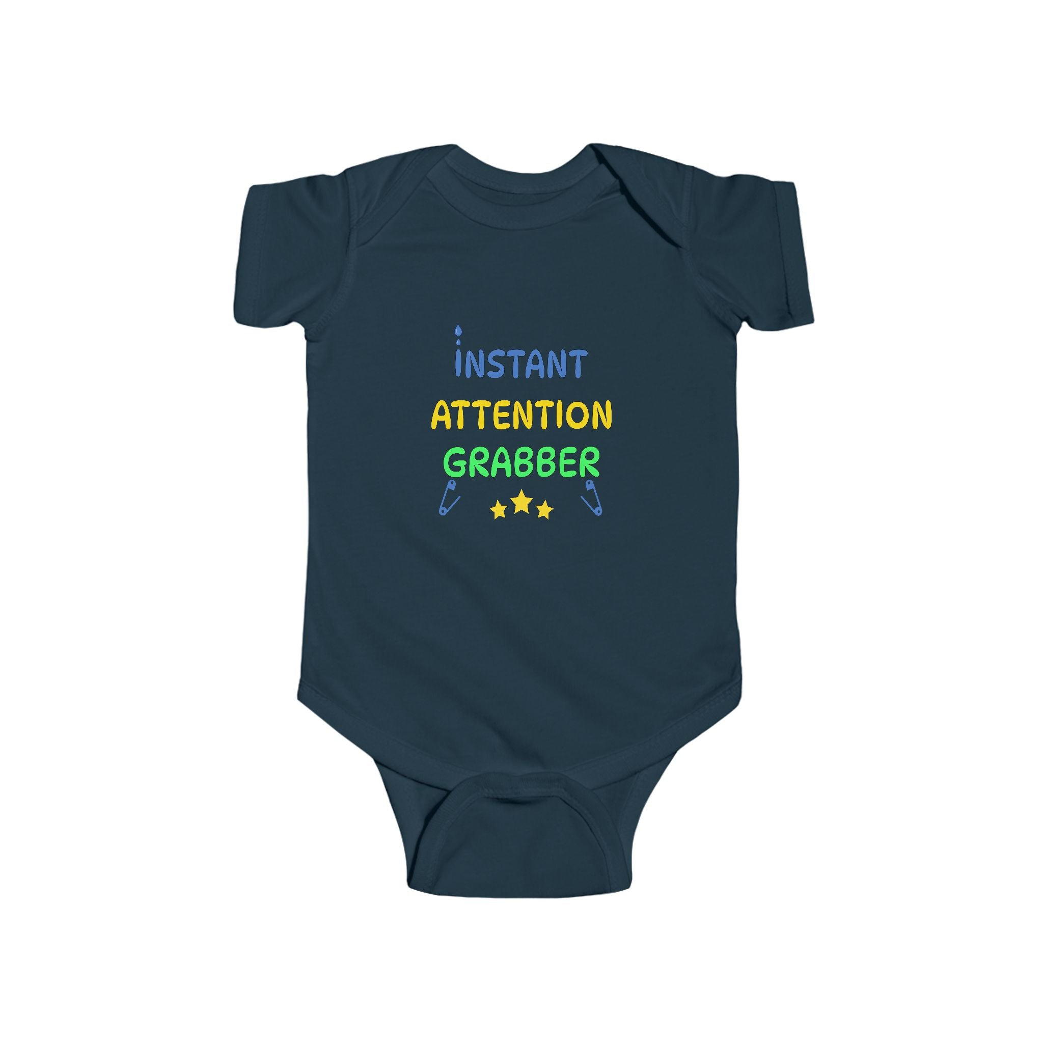 Instant Attention Grabber Baby Bodysuit – Soft & Cute Infant Outfit