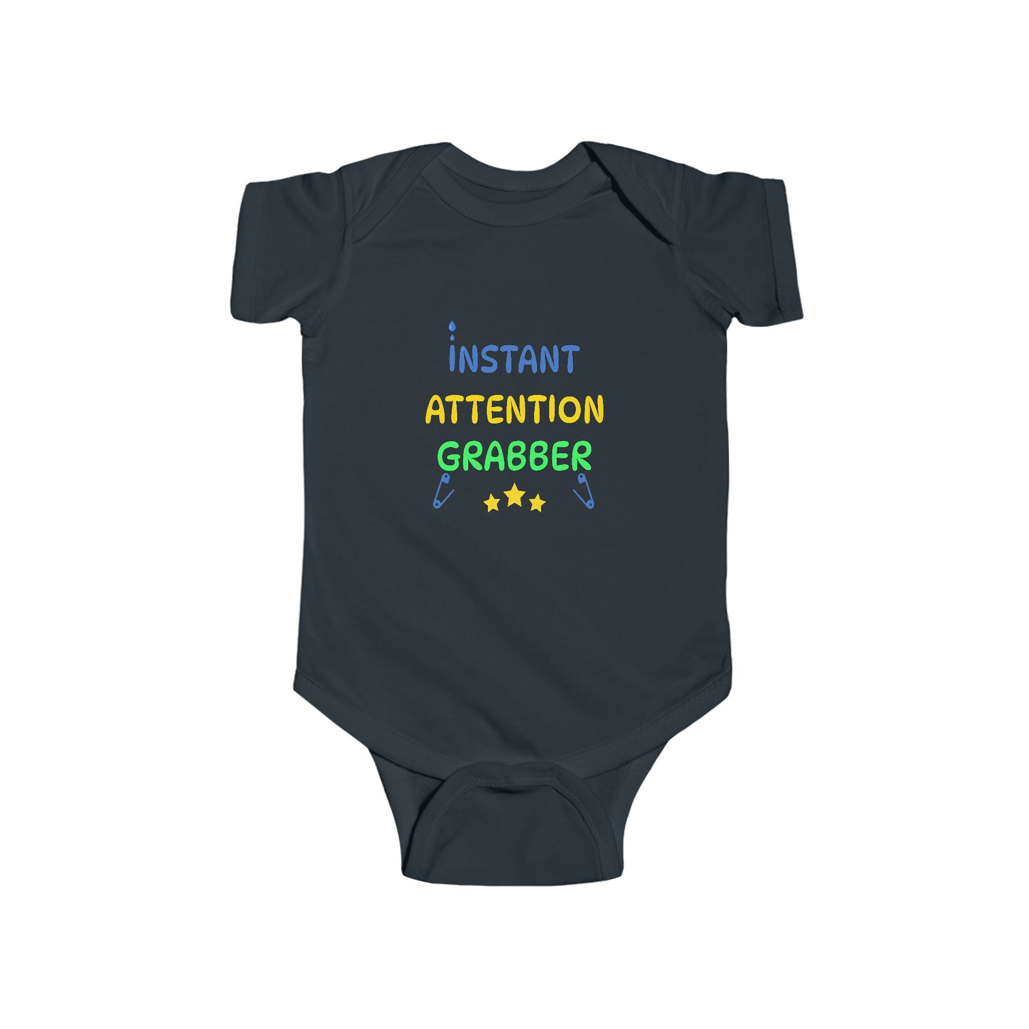 Instant Attention Grabber Baby Bodysuit – Soft & Cute Infant Outfit