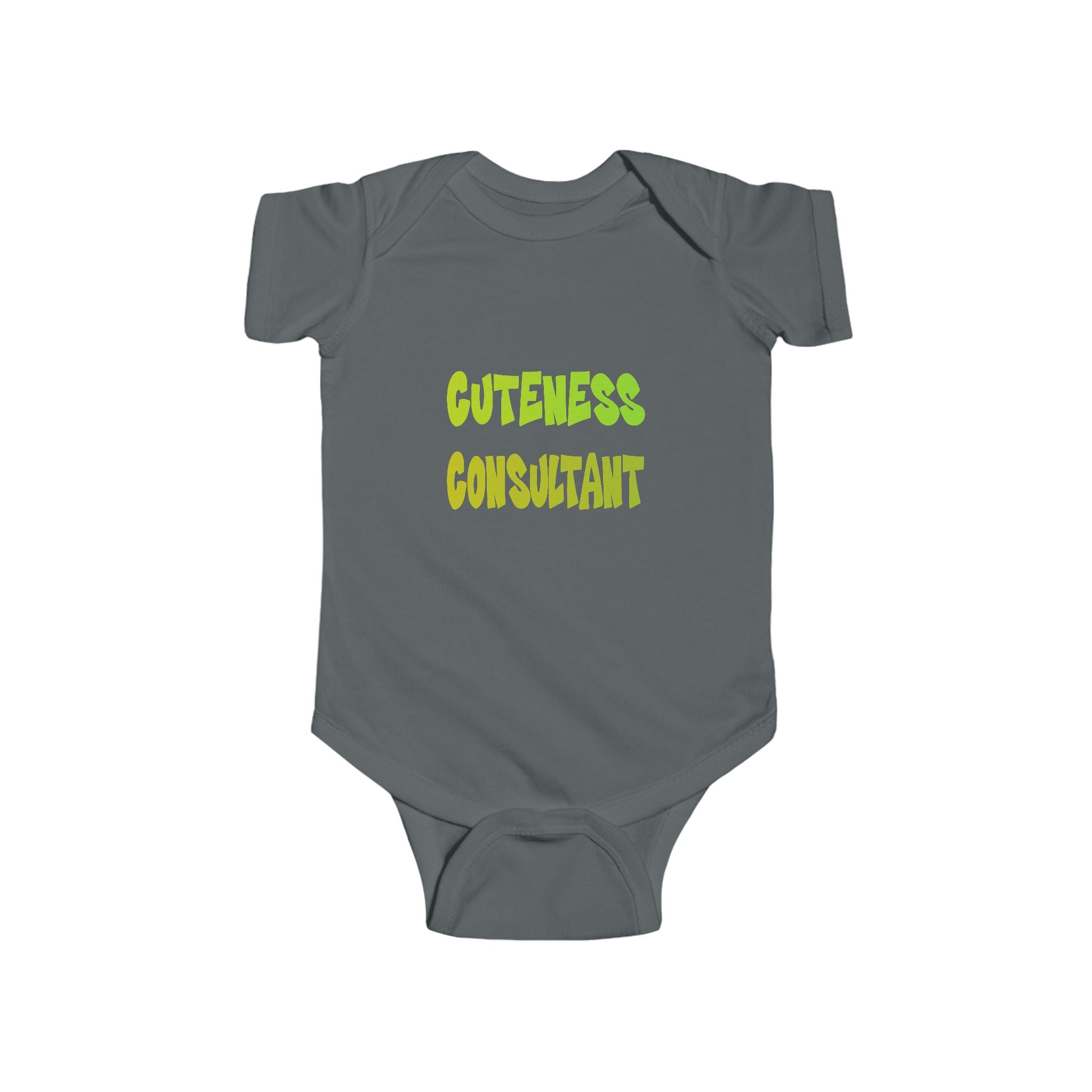 Cuteness Consultant Baby Bodysuit – Soft & Cute Infant Outfit