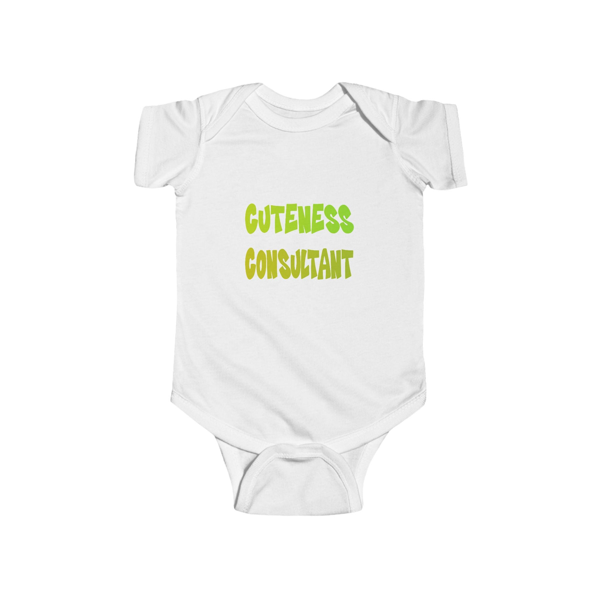 Cuteness Consultant Baby Bodysuit – Soft & Cute Infant Outfit