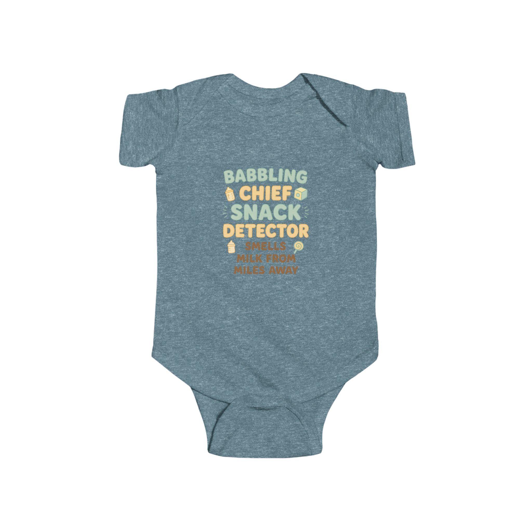Chief Snack Detector Baby Bodysuit – Soft & Cute Infant Outfit
