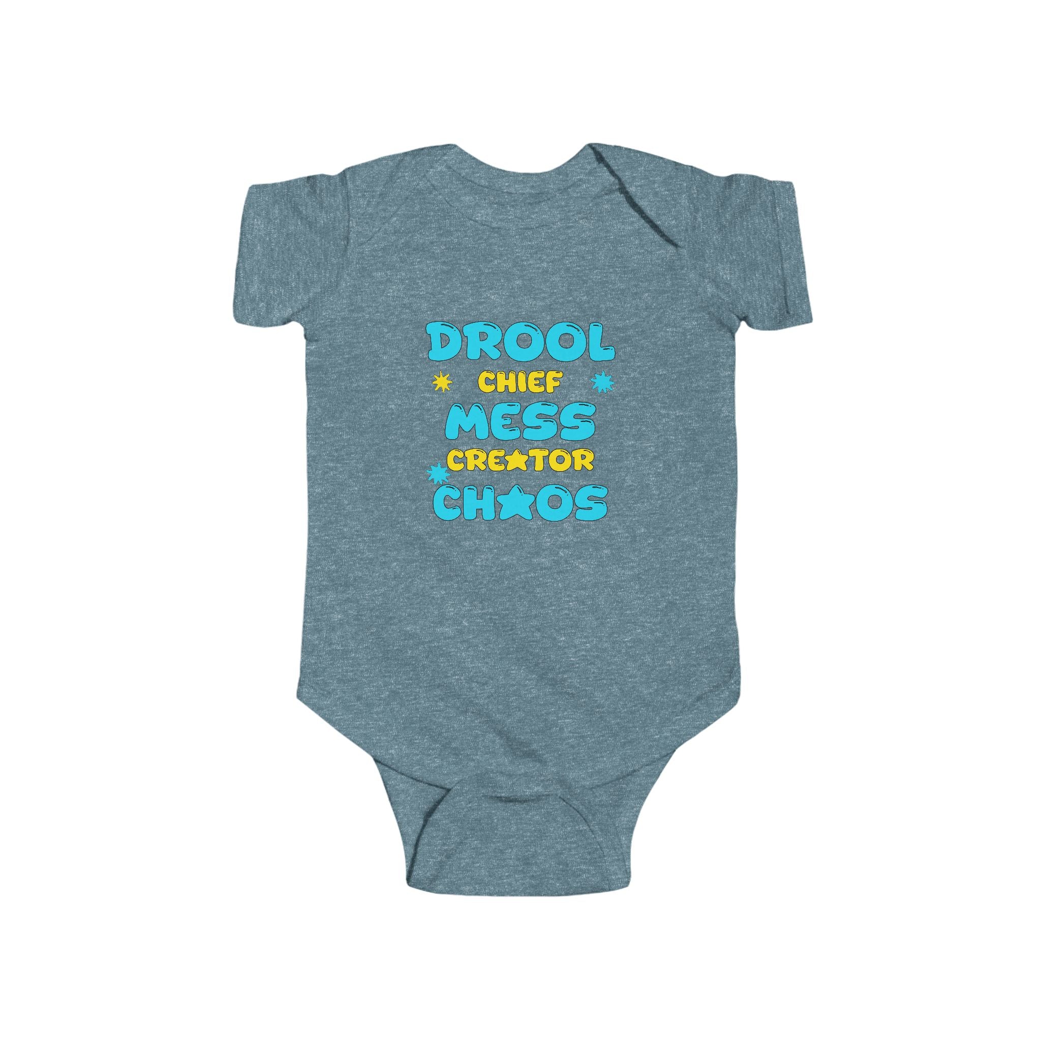Chief Mess Creator Baby Bodysuit - Soft & Cute baby outfit.