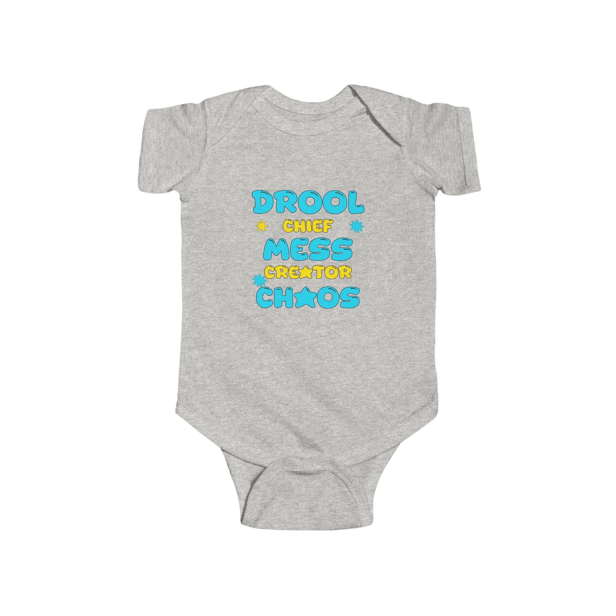 Chief Mess Creator Baby Bodysuit - Soft & Cute baby outfit.